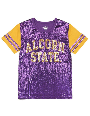 Alcorn Ladies Sequin Tee