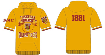 Tuskegee University Exclusive Short Sleeve Dri- Fit Hoodie