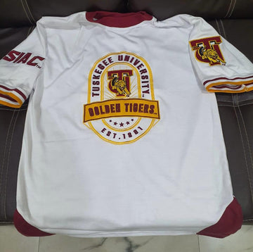 Tuskegee Exclusive Premium Embroidered Shirt Summer Cotton