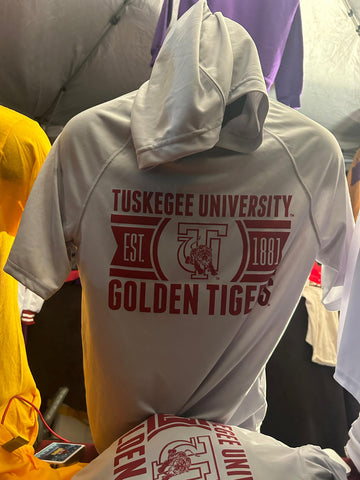 Tuskegee Dri Fit Short Sleeve Lightweight Performance Hoodie