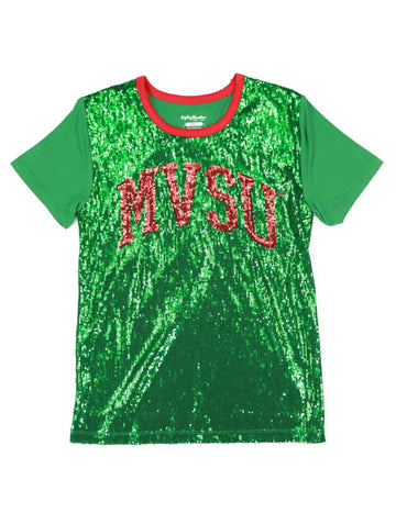 MVSU Ladies Sequin Tee