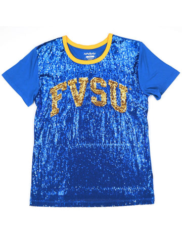 FVSU Sequin Shirt- Ladies