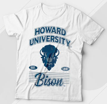 HOWARD UNIVERSITY- DRI Fit Tee (02)