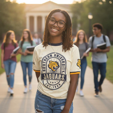 SOUTHERN UNIVERSITY Exclusive Premium Embroidered Shirt Summer Cotton- THE Cream Collection